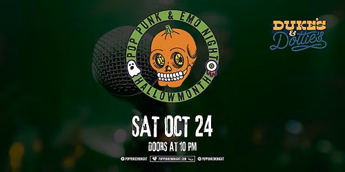 Pop Punk & Emo Night \u2022 Tallahassee (Hallowmonth)