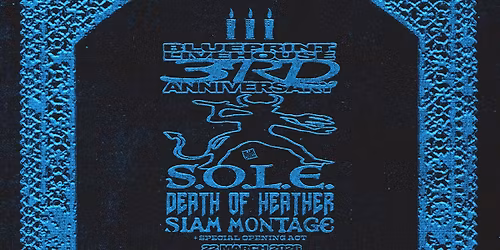 Blueprint Livehouse: 3rd Anniversary Party