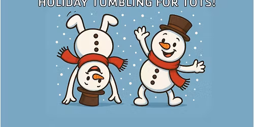 Holiday Tumbling at the Y for ages 3-5!