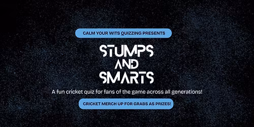 Stumps and Smarts - A Cricket Quiz by Calm Your Wits Quizzing