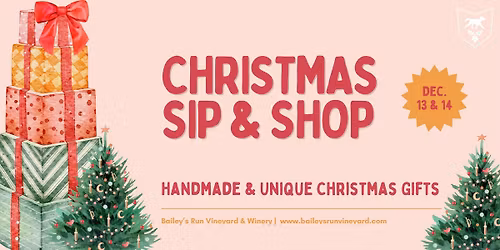 Christmas Sip & Shop