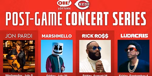 Cincinnati Reds vs. Miami Marlins (Post Game Concert by RIck Ross)