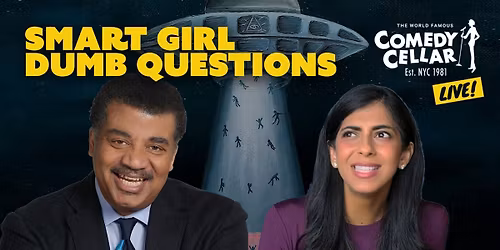 Neil deGrasse Tyson + Nayeema Raza live at the Comedy Cellar
