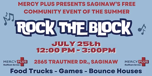 Mercy Plus 3rd Annual Rock the Block Event