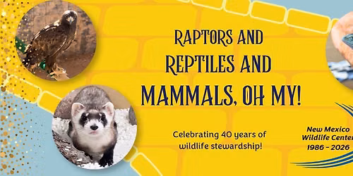 Raptors and Reptiles and Mammals, Oh My!