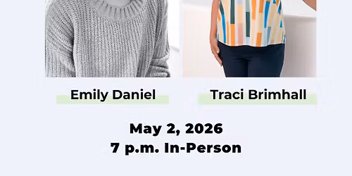 Emily Daniel and Traci Brimhall Book Release