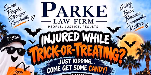 Parke Law Firm 3rd annual trunk or treat event 