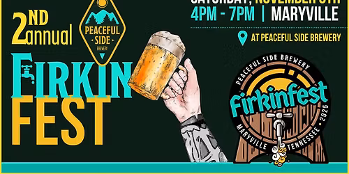 2nd Annual Firkin Festival at Peaceful Side Brewery