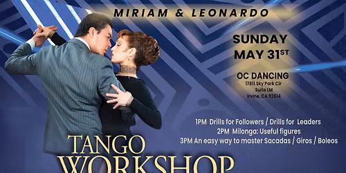Special workshops in Irvine, CA