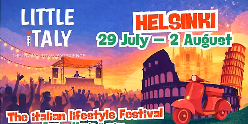 Little Italy Festival 2026 - Helsinki X GranTerre Parmareggio