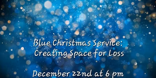 Blue Christmas Service