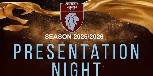 Central Cricket Club's Presentation Night