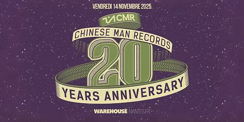 Chinese Man 20 Years Party au Warehouse !