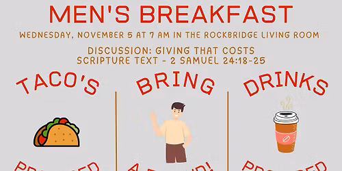 Men's Monthly Breakfast