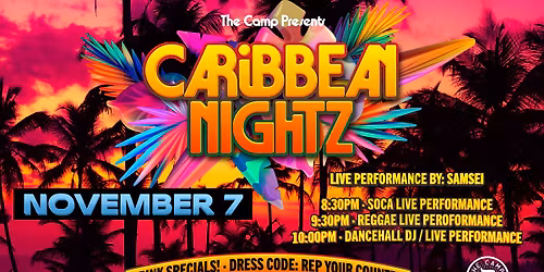 Caribbean Nightz at The Camp