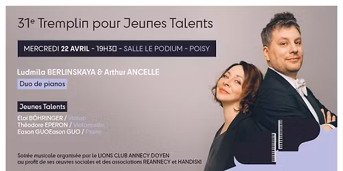 31e Tremplin pour Jeunes Talents 2026