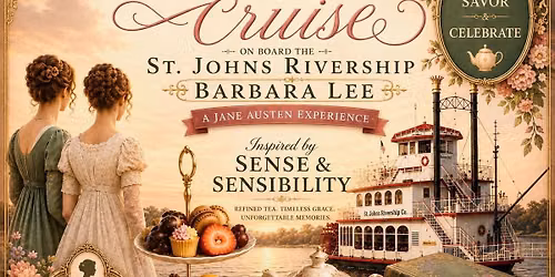 Jane Austen's Sense & Sensibility Themed High Tea Aboard the Barbara Lee
