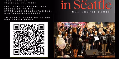 "Singing in Seattle" Winter Celebration concert at the Garden D'Lights