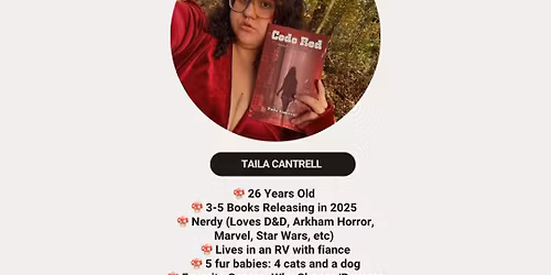 Author Event - Taila Cantrell