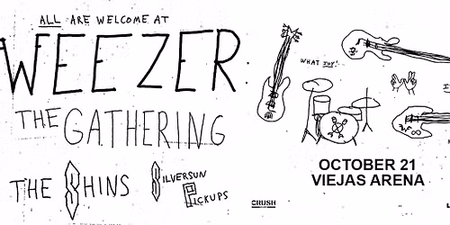 Weezer The Shins & Silversun Pickups