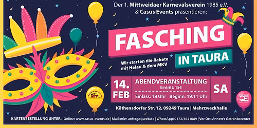 Fasching in Taura