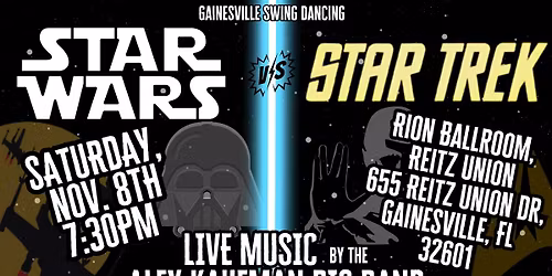 Star Wars vs. Star Trek Swing Dance