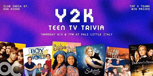 Y2K Teen TV Twisted Trivia