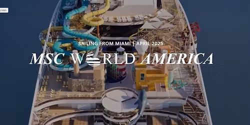 CM Travel Group Cruise on MSC World America