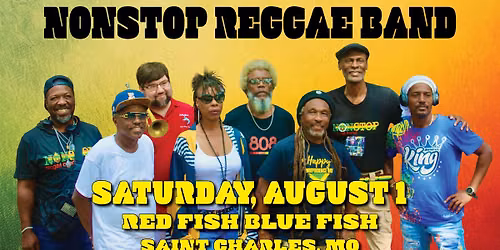 NONSTOP REGGAE BAND - AUGUST 1