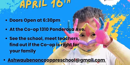 Ash. Co-op Registration Night