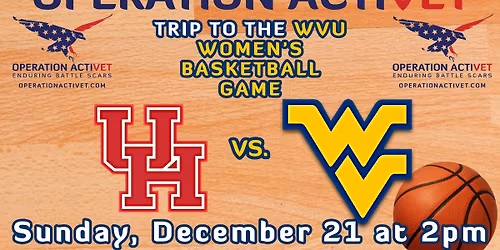 OPERATION ACTIVET trip to the Women's WVU Basketball Game