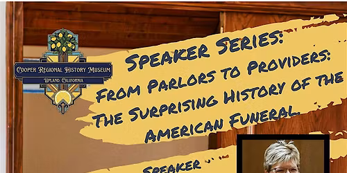 Cooper Museum Speaker Series: The Surprising History of American Funerals