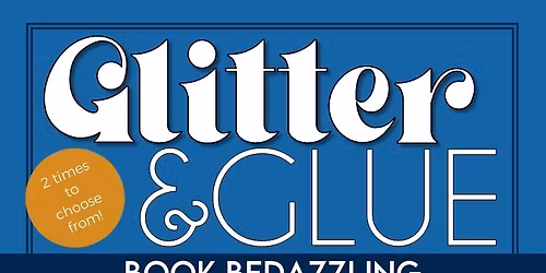 Glitter & Glue: Book Bedazzling