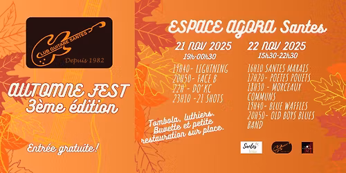 Automne Fest 3\u00e8me \u00e9dition du CGS 