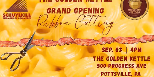 The Golden Kettle Ribbon Cutting
