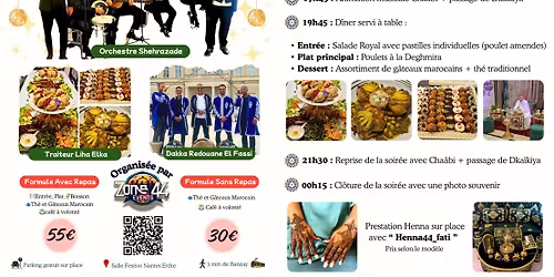 Soir\u00e9e Marocaine Nantes (2\u00e8me \u00e9dition)