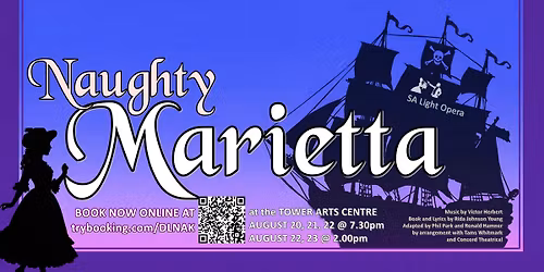 NAUGHTY MARIETTA - comedy, romance, adventure...