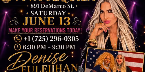 Denise Fuleihan and the Royal Connection at VIVA TEQUILA