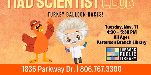 Mad Scientist Club at Patterson Branch Library