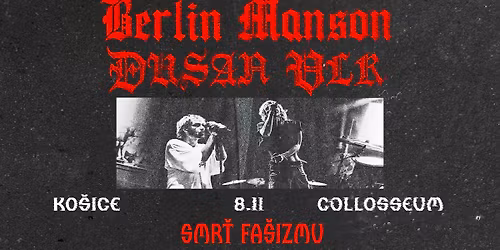 BERLIN MANSON x DU\u0160AN VLK 