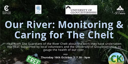 Our River: Monitoring & Caring for The Chelt