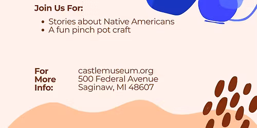 Preschool Story Time: Native American Pinch Pots