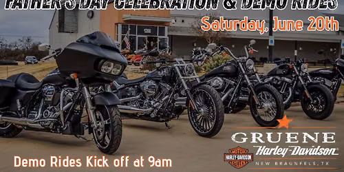 Fathers Day Celebration and Demos Rides