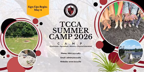 TCCA Summer Camp 2026 | Martinsburg, WV