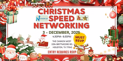 Speed Networking - The 12 Conversations of Christmas - DECEMBER 3 2025