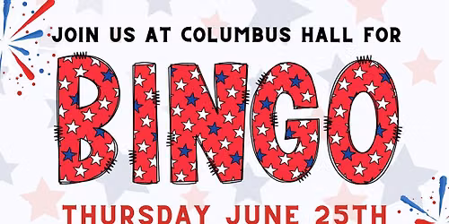 Columbus Hall Bingo