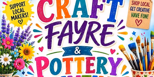 Craft Fayre and Pottery Painting Workshop