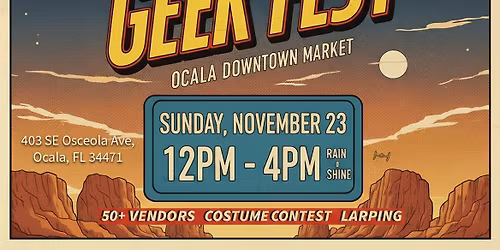 Geek Fest November 2025 Edition!