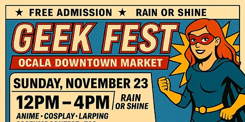 Geek Fest November 2025 Edition!