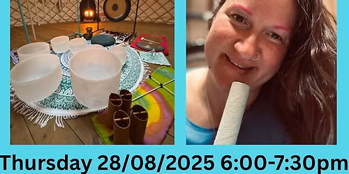 Sound Bath at Hidden Yurt - Thursday 28\/08\/25